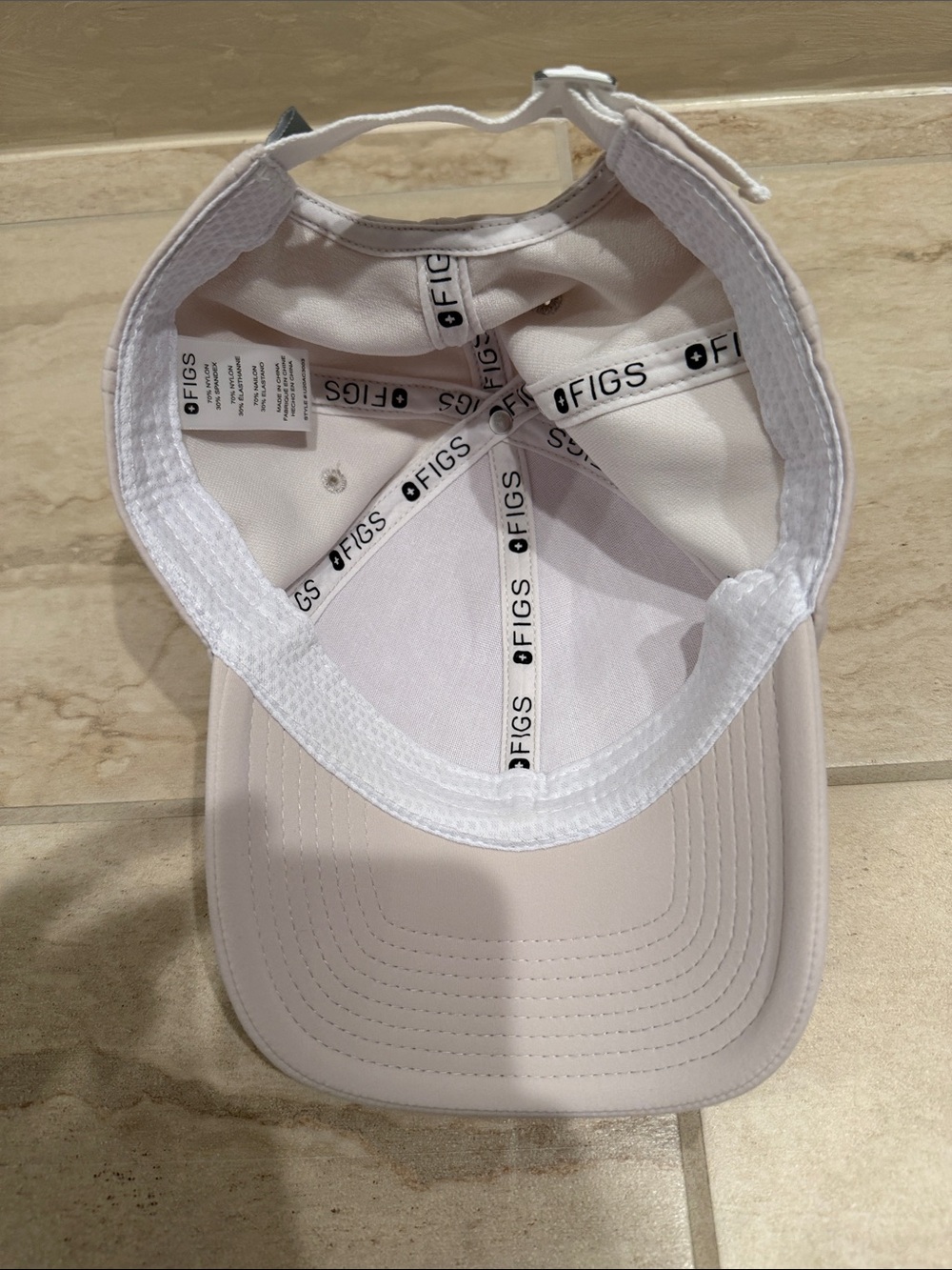 Figs Beige Performance Baseball Cap - Picture 2 of 3